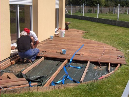 Comment faire une terrasse arrondie en béton Housekeeping Magazine