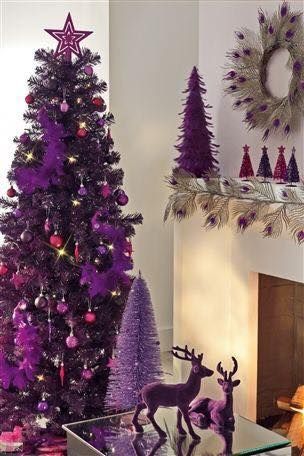 Arrangement de Noël dans les salles violettes 2018 3