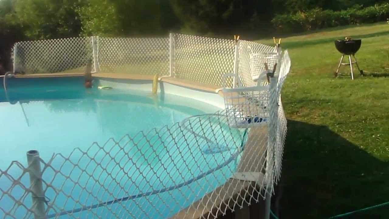 Clôture de piscine bricolage