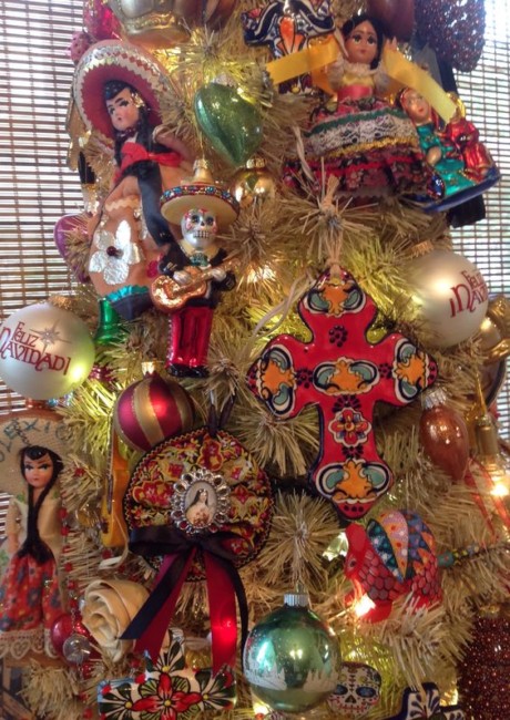 10 arbres de Noël avec décoration mexicaine (9)