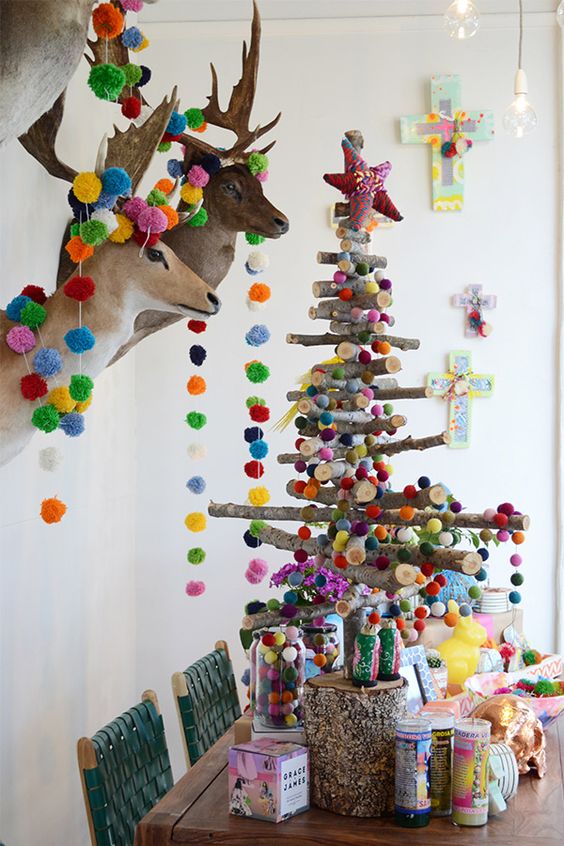 10 arbres de Noël avec décoration mexicaine (7)