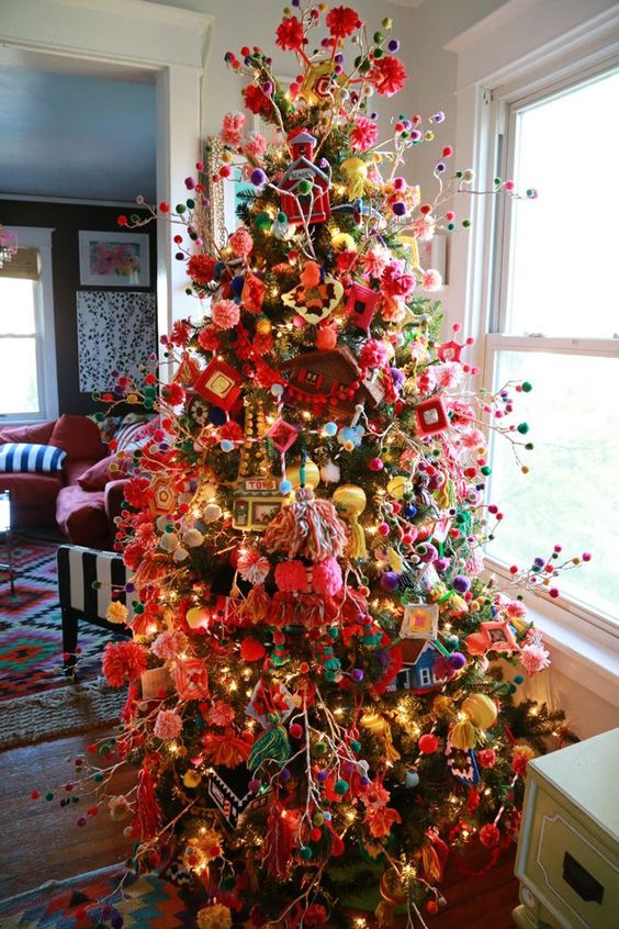 10 arbres de Noël avec décoration mexicaine (3)