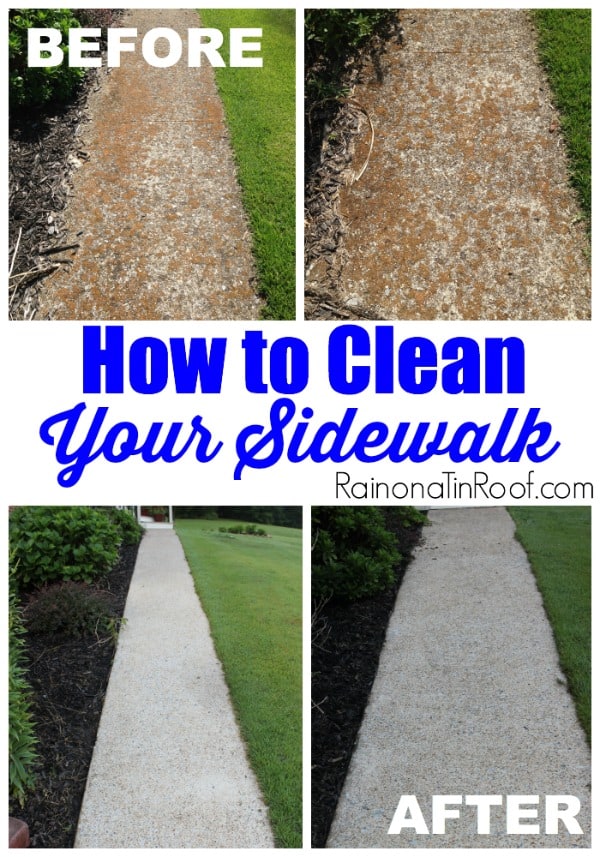 Comment nettoyer votre promenade en pierre sale