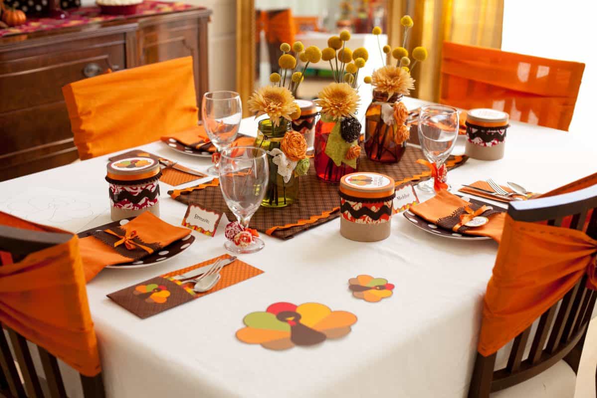 Trucs et astuces pour une table de thanksgiving simple