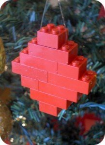 ornements de Noël lego