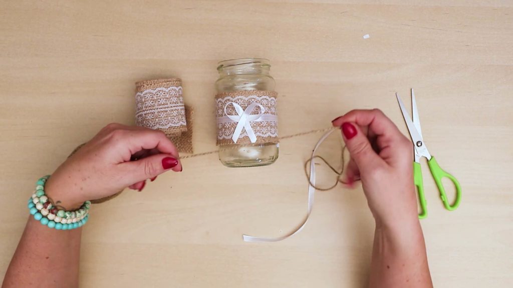 Bricolage Vintage Mason Jar Craft String