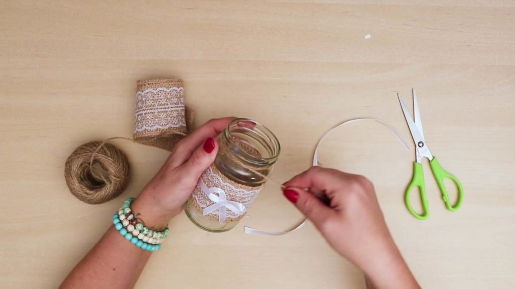 Bricolage Vintage Mason Jar Craft Top String