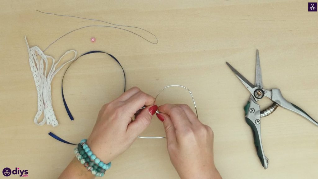 Décoration de coeur de mariage bricolage étape 2c