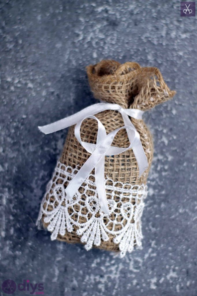 Rustikální svatební taška Easy Project DIY