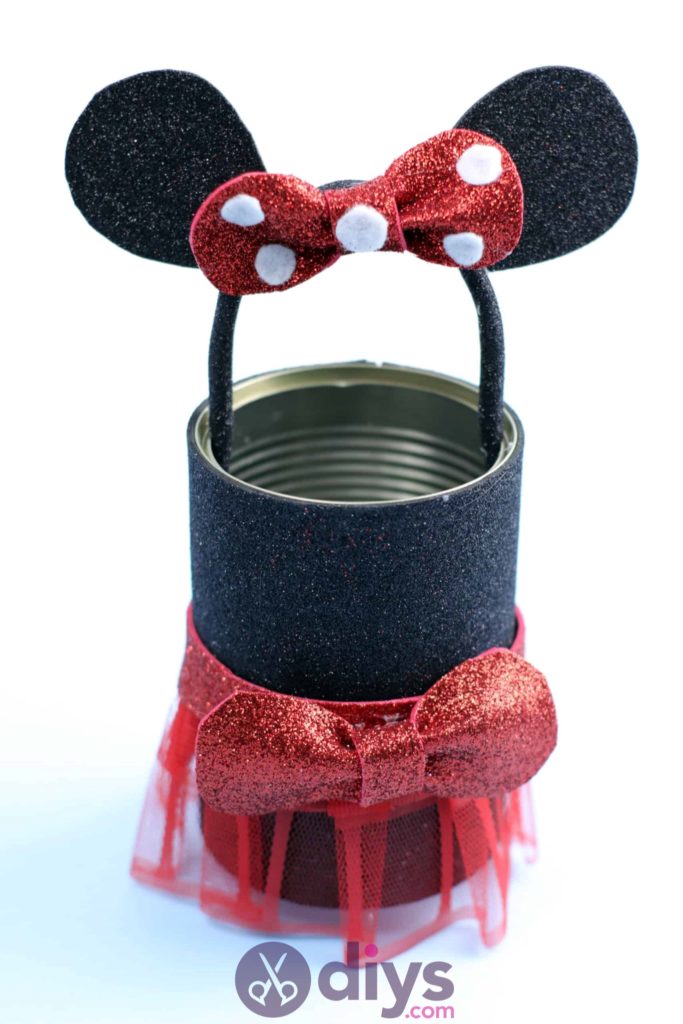 Boîte de conserve de Minnie Mouse