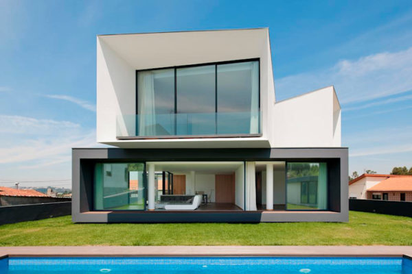 Idées de conseils pour faire une maison de cube en façade de maison minimaliste 