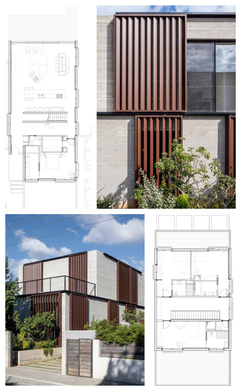 Conception de plans et façades de maison sûre Conception de plan directeur d'une maison sûre