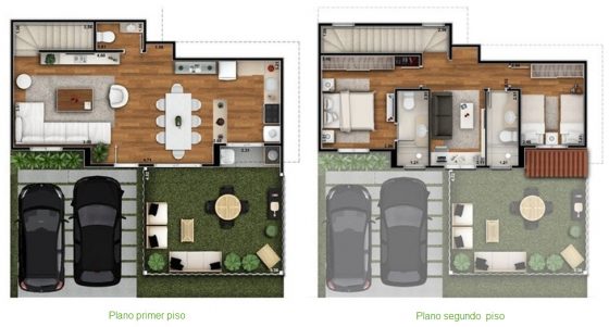 Petit plan de maison terrain carré Plan de petite maison sur terrain carré