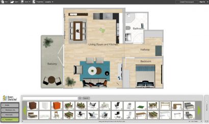 Room Sketcher fait des plans de maison en ligne 