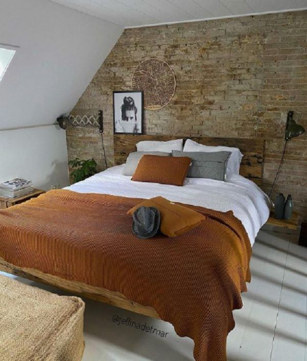 Comment décorer votre chambre tête de lit en bois de style esthétique 