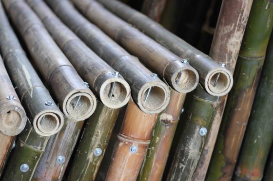 Construction en bambou