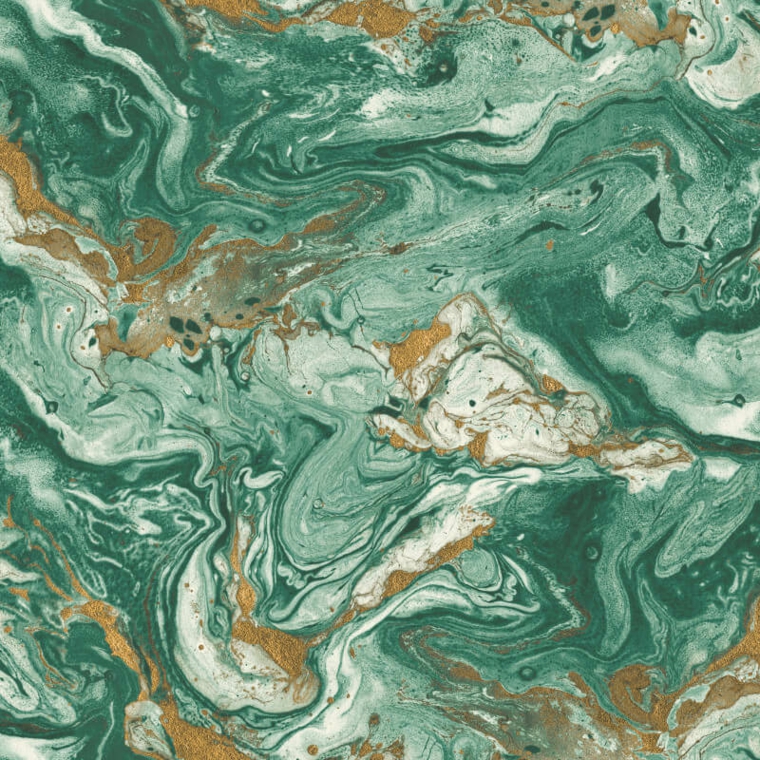 papier peint en marbre vert