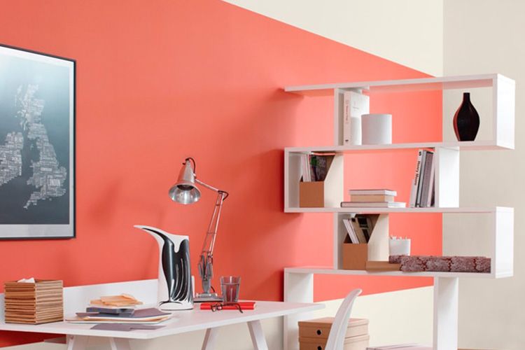 couleur des murs Living Coral