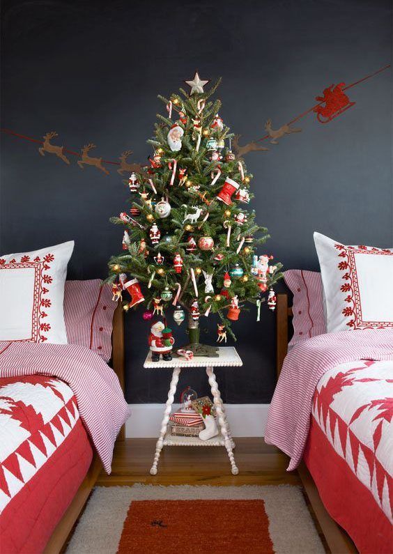 Décoration de la chambre des enfants à Noël 2020