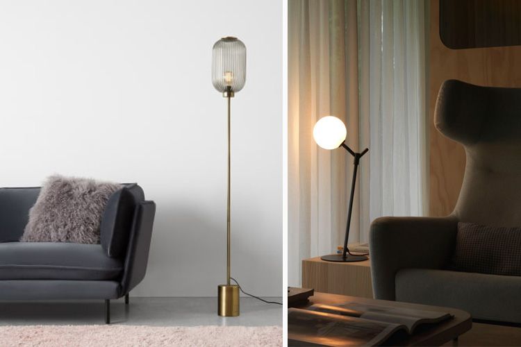 Lampadaires Mid Century