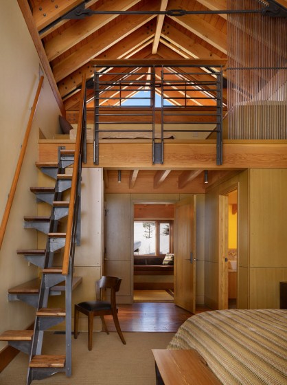 Conception d'escaliers en bois pour petites maisons
