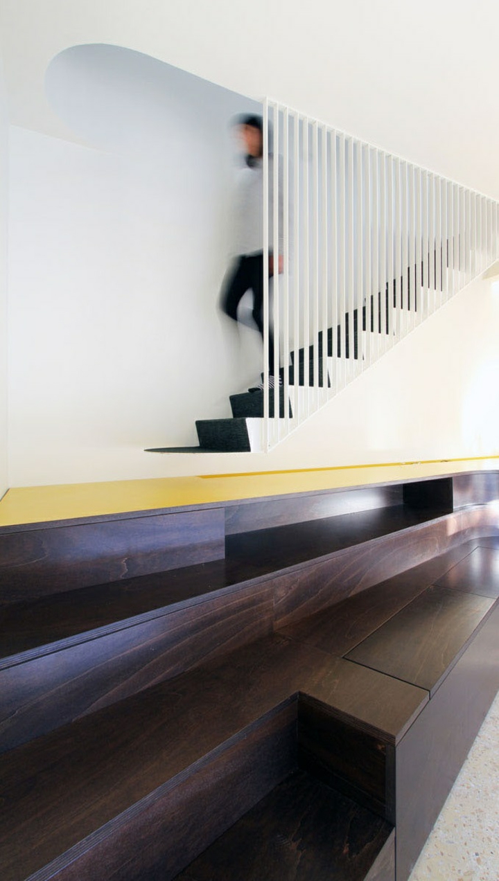 conception d'escaliers de plancher en bois