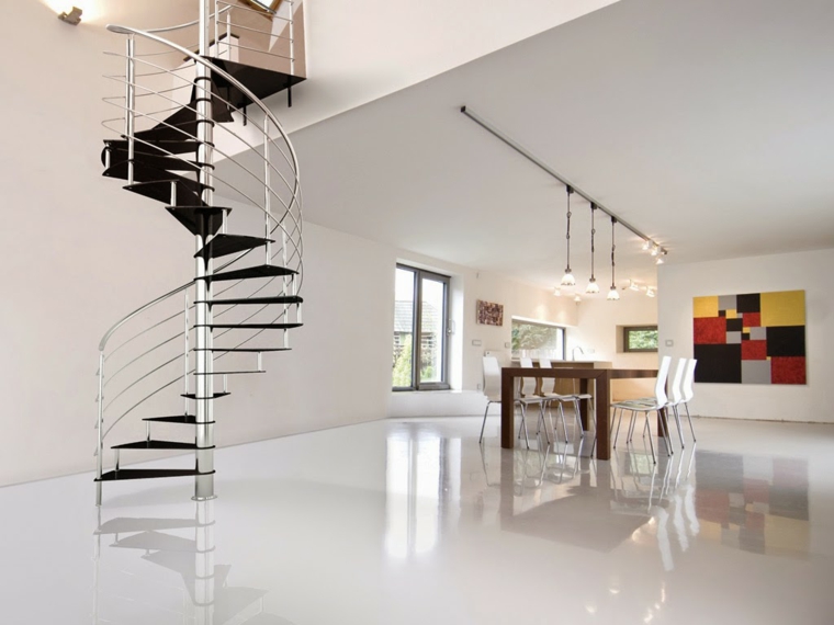 escaliers modernes-intérieurs-élégants