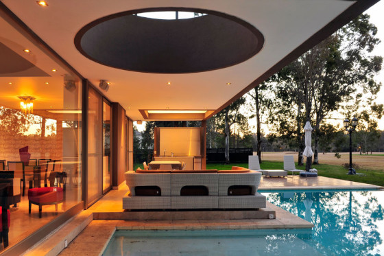Conception de terrasse avec piscine
