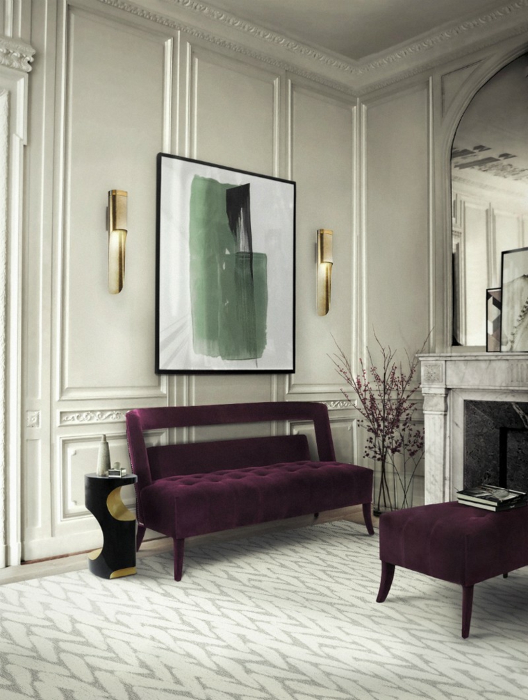 Un seul meuble coloré peut accentuer et transformer toute l'esthétique de l'espace
