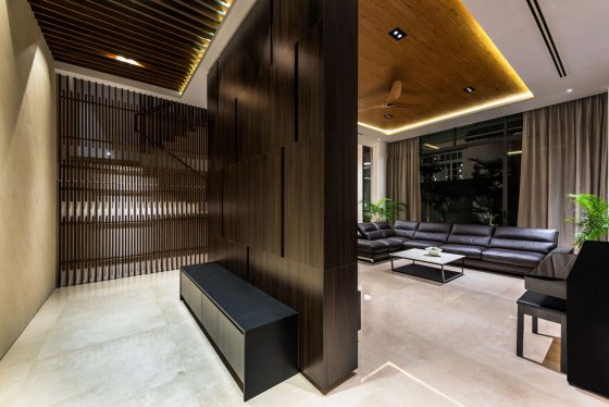Design d'intérieur moderne avec du bois