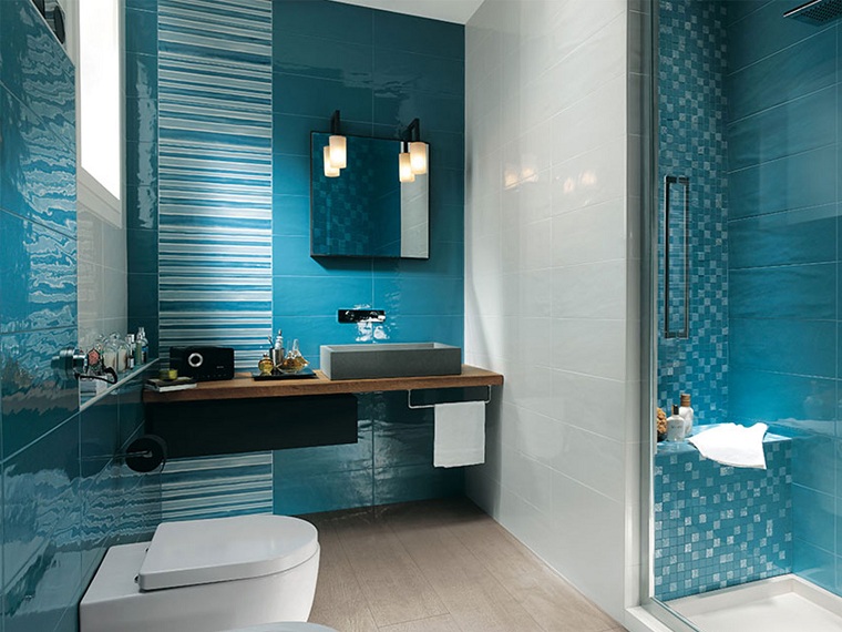couleurs de base bleu-idées-de-salle-de-bain