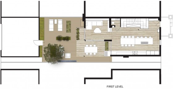 Petit plan de maison à deux niveaux Petit plan de maison à deux niveaux