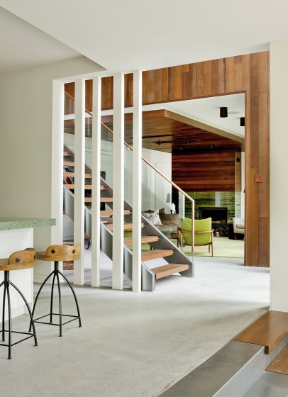 Design d'intérieur de maison moderne