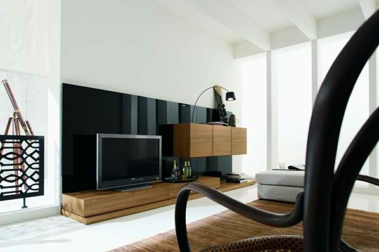 meubles de lampe de télévision minimaliste