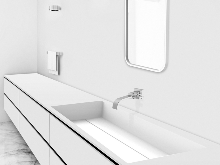 lavabo-salle de bain-colo-blanc-moderne