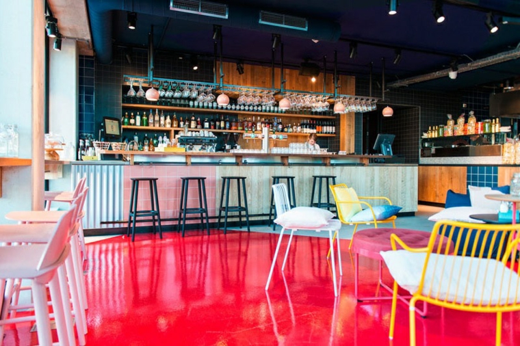 idées de décoration intérieure planchers de bar restaurant