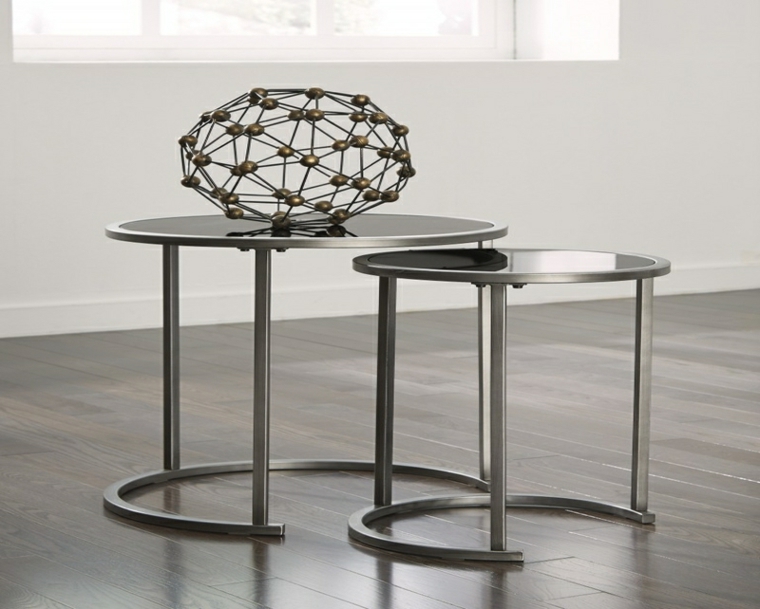 tables d'appoint rondes de salon