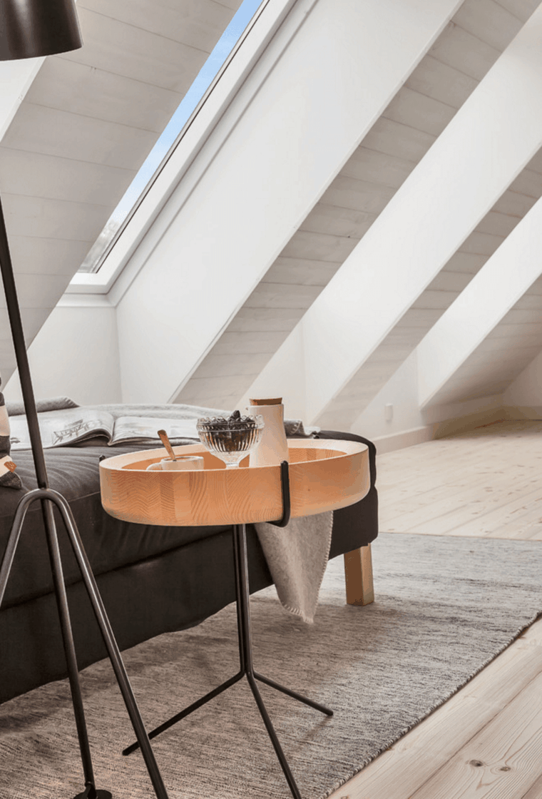 chambre de style minimaliste moderne