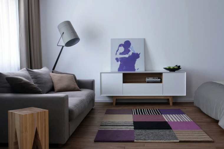 meuble salon appartement design lugerin idées d'architectes