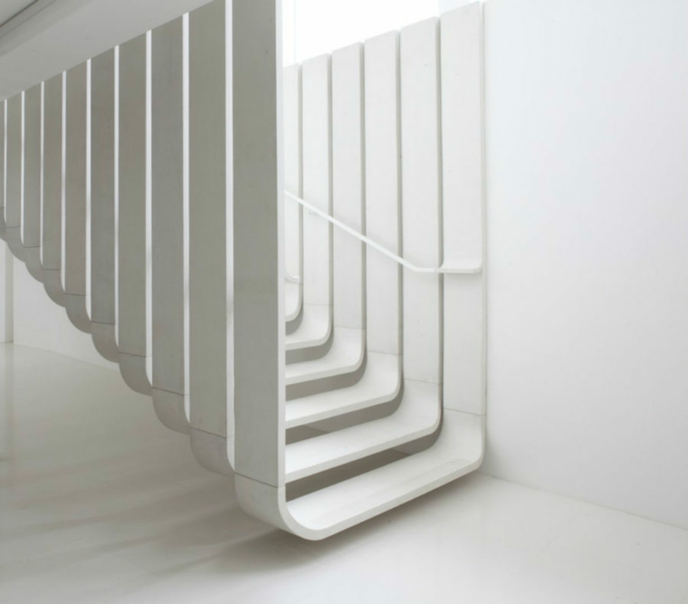 architecture design minimaliste escaliers idées zaha hadid