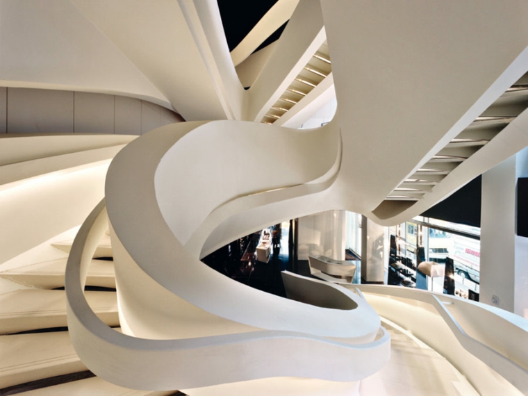 architecture et design escaliers fuksas architectes idées