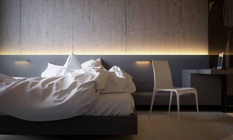 design d'intérieur lit simple idées de design moderne