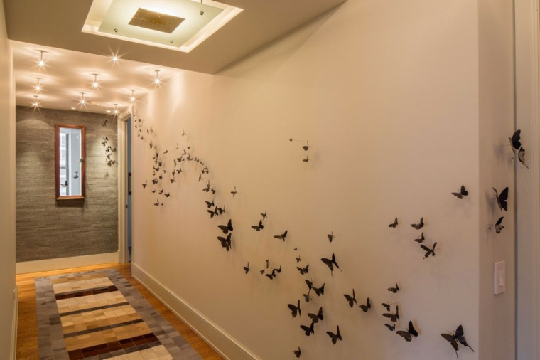 décorer les murs accents de design d'intérieur idées de papillons 