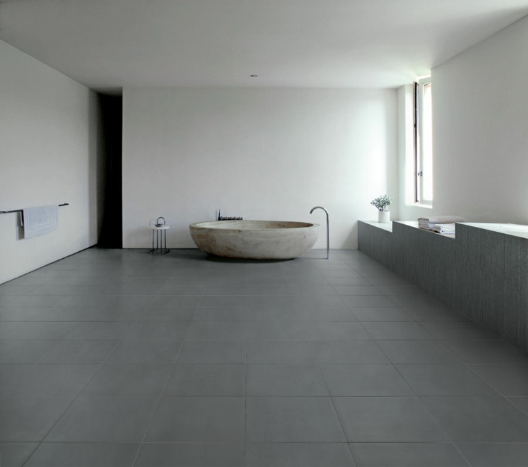 salle de bain minimaliste rock spécial minimaliste