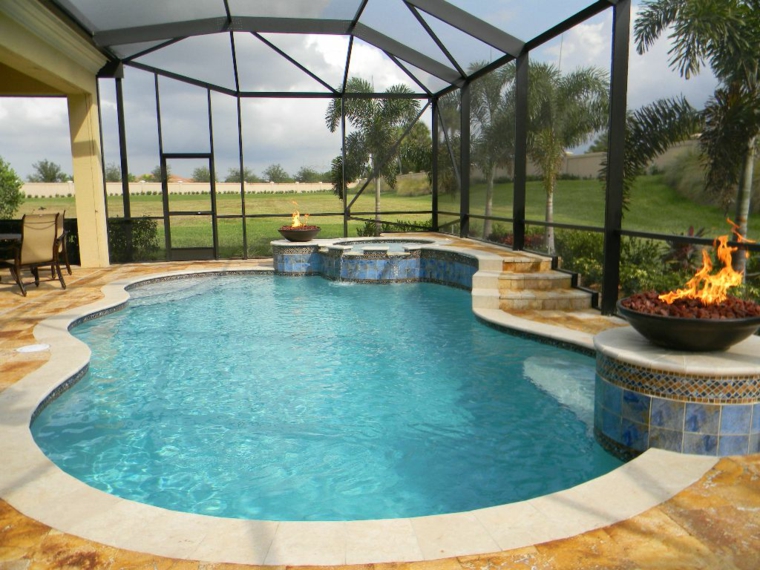 construction de piscines à l'intérieur de la maison conçoit des idées de luxe de résidence