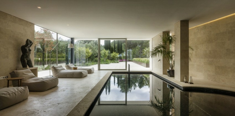 Negre Studio & Rambla 9 Architecture Idées de piscine intérieure Palma de Majorque