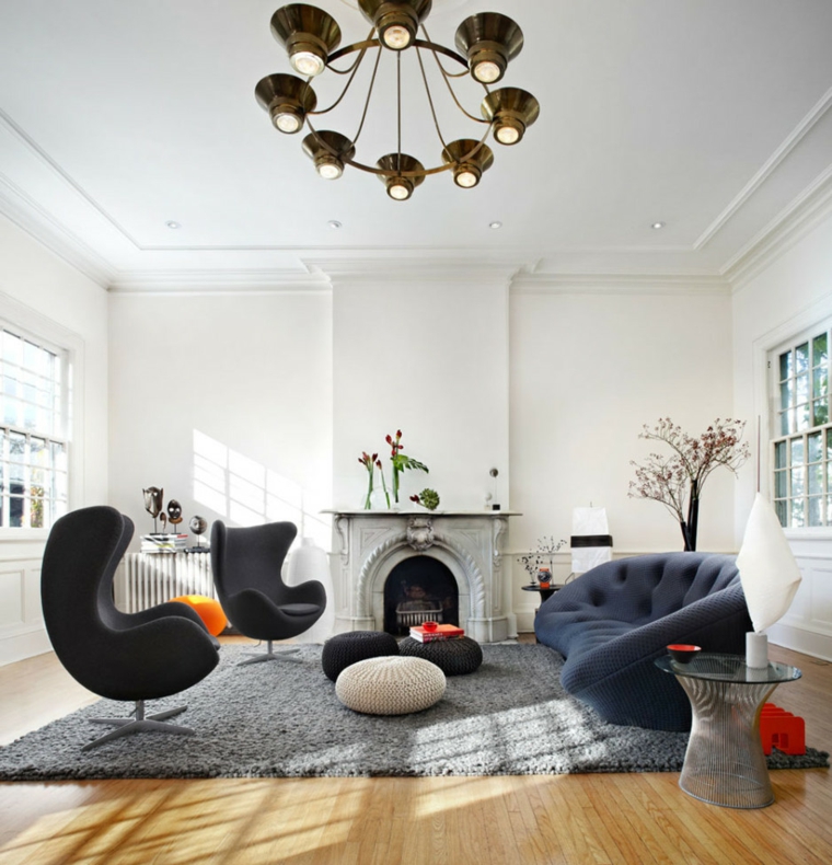 meubles contemporains salon appartement de ville idées modernes