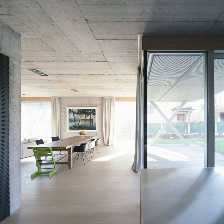 OFIS Architects Design House Idées de murs en béton