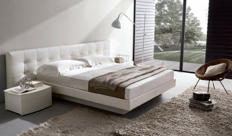 Idées originales de conception de chambre à coucher moderne