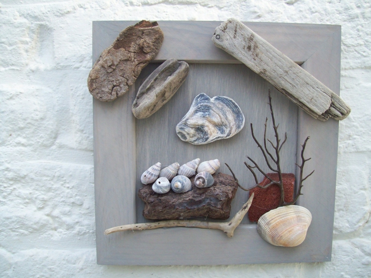 décoration marine pièces de vie détails roches